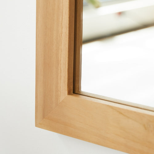 Tikamoon Decoratieve spiegel in teak 120x90 cm - Naturel