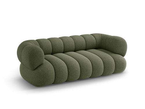 Cosmopolitan Design Bank Koge 3-zits, chenille groente - 95x210x70cm