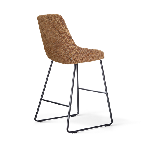 Nolon Nino-Isa barkruk bruin blend - zwart onderstel - 65 cm