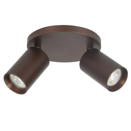 Highlight spot Mila - 2 lichts - 17  x 15   cm - bruin - vtwonen shop