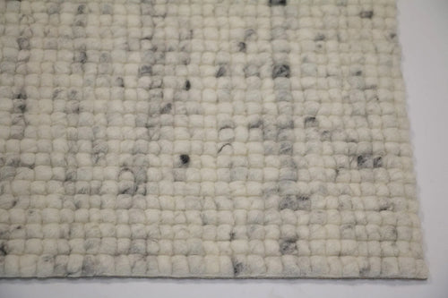 DÉJA Living Vloerkleed Bela - Lichtgrijs Wol - 140x200cm