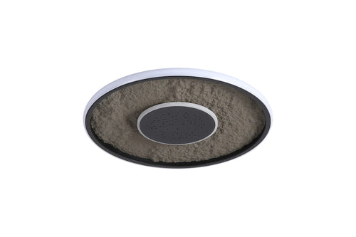 Searchlight plafondlamp Lumadisc - 1 lichts - 41  x 6   cm - zwart