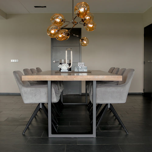 Kick draaistoel Tom - Taupe - vtwonen shop