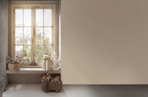Livingwalls behang betonlook beige en crème - 53 cm x 10.05 m - AS-386933