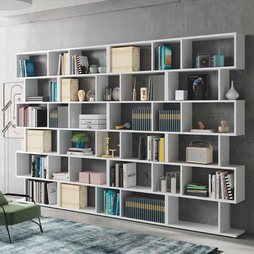 Calicosy - Bücherregal mit 6 Fächern ATHENA - 24x80x192 cm