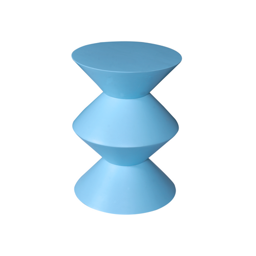 Starfurn  bijzettafel Abel - blauw - 33x33x45cm - vtwonen shop