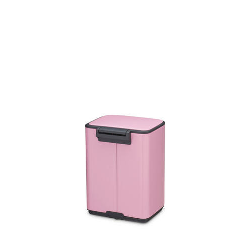 Brabantia Bo Pedaalemmer, 4 liter, stil sluitend, kunststof binnenemmer - Lilac Pink