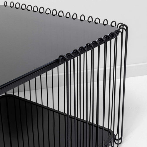 Kare Design Salontafel Wire Double 120x60cm zwart