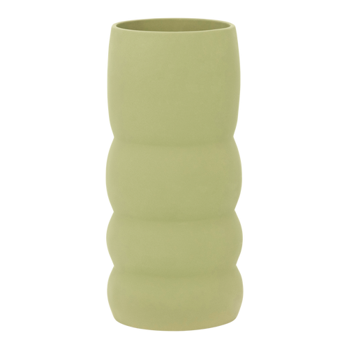 Urban Nature Culture vaas Jill, Pale Green - Ø 13 * 31.5 CM - vtwonen shop