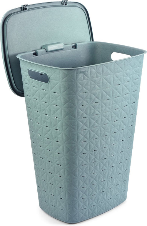 Curver Softex Wasbox - 56L - 43,8x34x59,9cm - Blauw - vtwonen shop