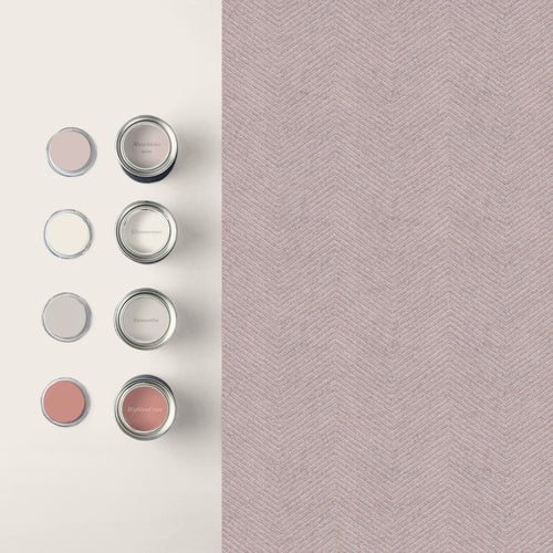 Graham & Brown Vliesbehang - Chevron Pink - 10mx53cm - vtwonen shop