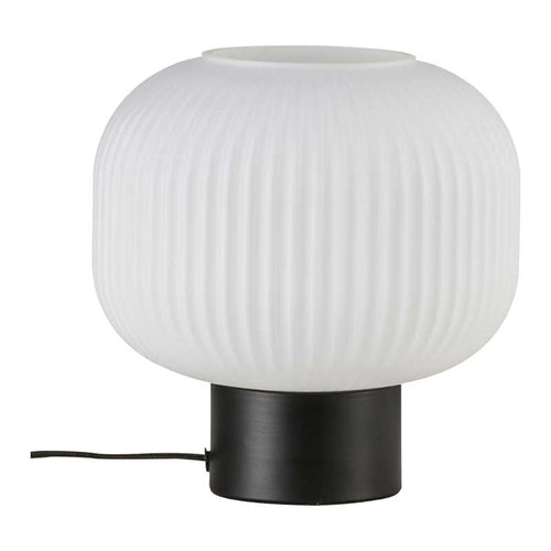 Nordlux Milford Tafellamp - Ø20cm - E27 - Zwart - vtwonen shop