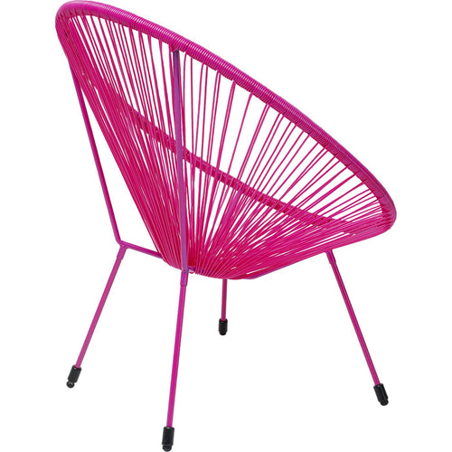 Kare Design Tuinfauteuil Acapulco Mono roze