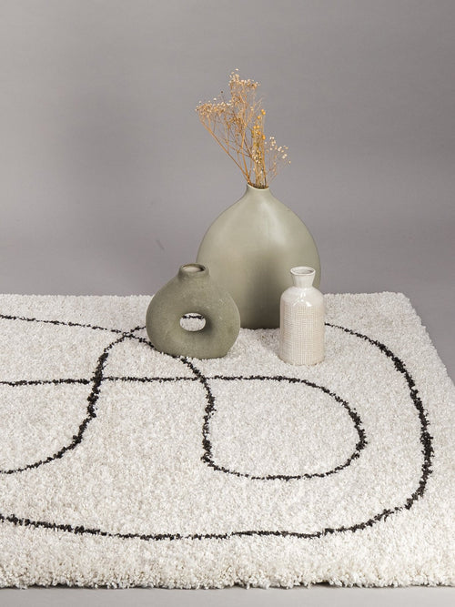 AFK Living vloerkleed Serenity - shaggy - beige - 120 x 170 cm - vtwonen shop