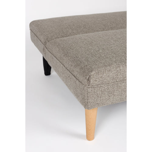 Housecraft Living Luz Slaapbank 2 persoons/ Logeerbed/ Bedbank Grijs - vtwonen shop