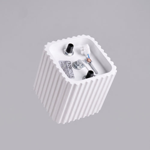 Sollux Lighting Plafondlamp RIFF 1 wit GU10 - 10x10x10cm