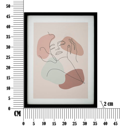 Mauro Ferretti print - 35x2x47 cm - multicolor/zwart