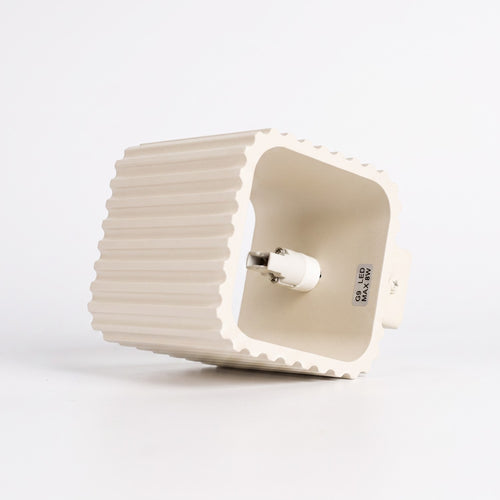 Sollux Lighting Wandlamp RIFF beige G9 - 10x12x10cm
