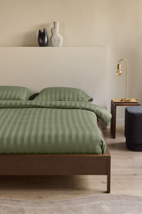 Beddinghouse Dekbedovertrek Shine - 140 x 200/220 cm - Groen