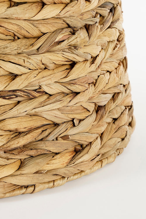 Mica Decorations Kerstboomrok Opvouwbaar - H26 x Ø58 cm - Zeegras - Naturel Bruin