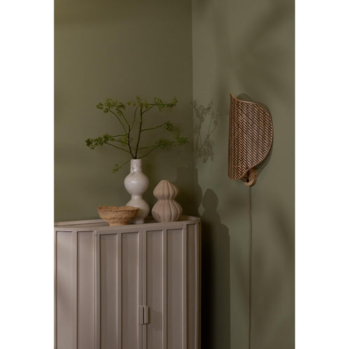 GOOD&MOJO wandlamp KINABALU - bruin - 50x40x50cm - vtwonen shop