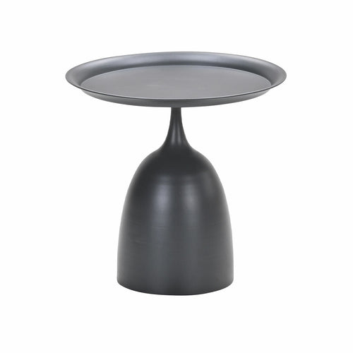 Mioala bijzettafel - diameter 50xH48 cm - carbon black - vtwonen shop