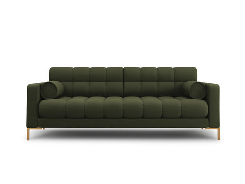 Cosmopolitan Design Bank Bali 3-zits, structurele stof, groente - 96x177x75cm