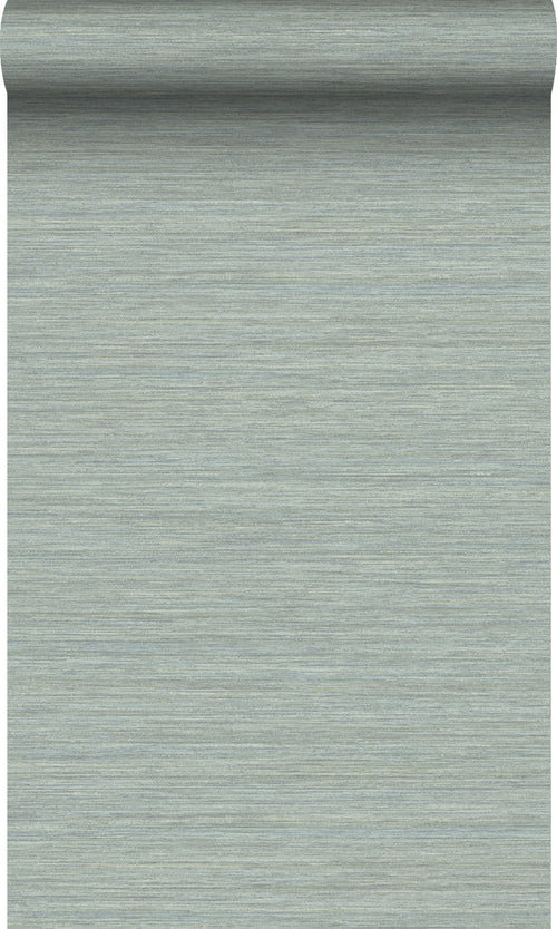 Origin Wallcoverings behang geweven structuur celadon groen - 0,53 x 10,05 m - 347654 - vtwonen shop