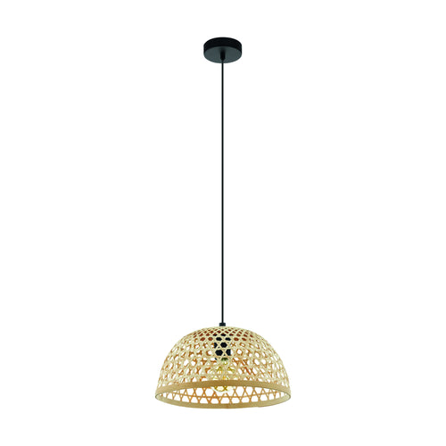 EGLO hanglamp Claverdon - 1 lichts - ø37 cm - e27 - zwart - vtwonen shop
