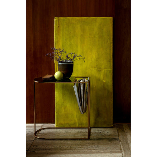 Dutchbone Eileen Bijzettafel/ Tijdschriftenrek Zwart/ Goud - vtwonen shop