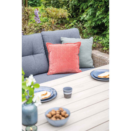 Garden Impressions lounge dining set Nova mystic grey - 4-delig - stoel-bank