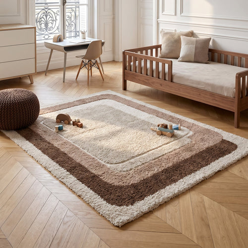 AFK Living vloerkleed Mireo - Zacht comfort voor elke dag en OEKO-TEX® Standard 100 gecertificeerd. - kastanje - 200x290 cm