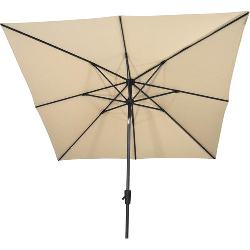 Lesli Living push-up parasol Libra - beige - 250x250cm