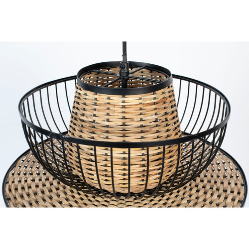 Housecraft Living Carmen Hanglamp L - Zwart - vtwonen shop