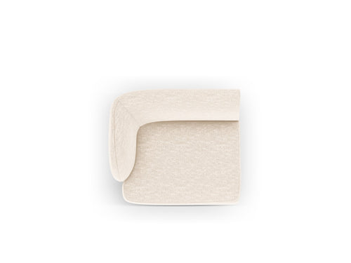 Micadoni linker module Miley chenille lichtbeige - 90x90x70cm