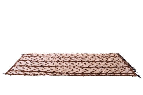 AFK Living vloerkleed Berber - handgemaakt - Wol - 111 x 269 cm - vtwonen shop