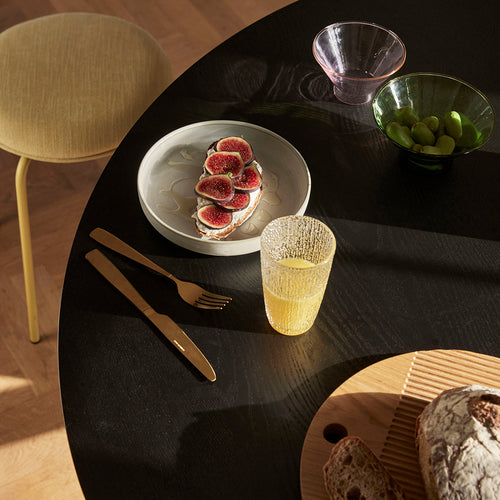 Hübsch snijplanken Monarch - eikenhout - ø33xh2, ø40xh2cm - vtwonen shop