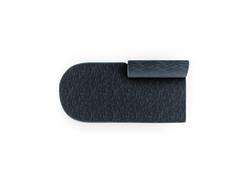 Micadoni Module Miley 2-zits, chenille koningsblauw - 90x158x70cm