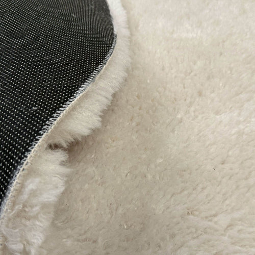 Interieur05 vloerkleed Furr - beige - Ø 120 cm