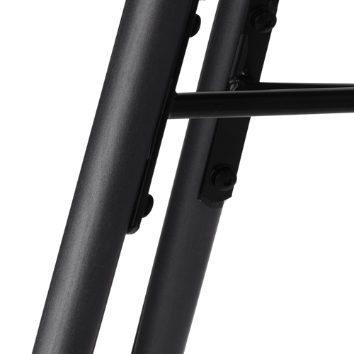 Nolon Nena-Otis Eetkamerstoel Grijs Melange - Zwart Houten Onderstel