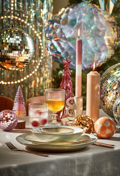 Mica Decorations Kerst Discobal - Ø50 cm - Zilver - vtwonen shop