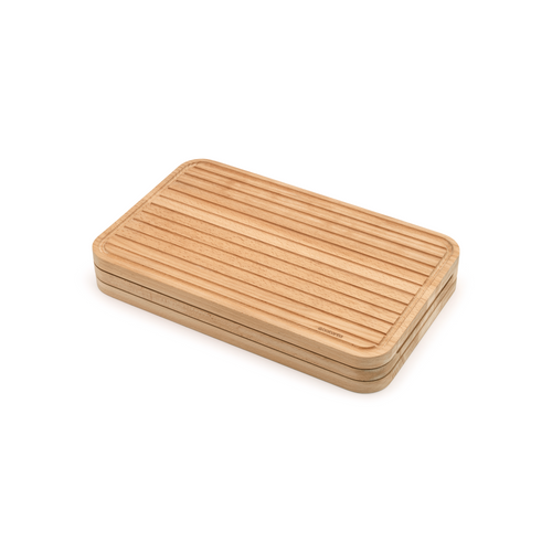 Brabantia Profile Houten snijplanken, set van 3 (voor groente, brood en vlees) - Beech Wood