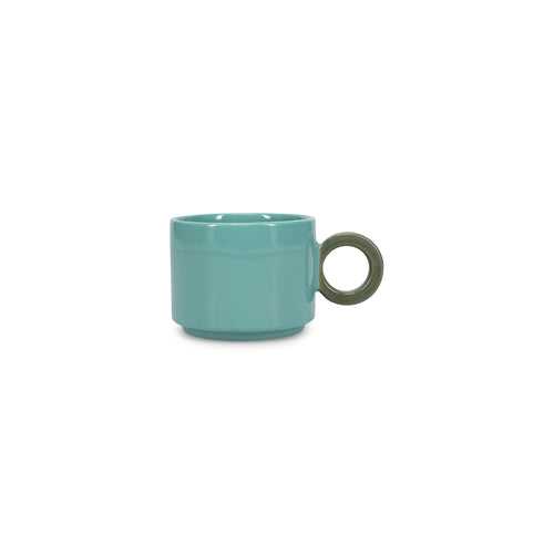 Ona - Beker 28cl blauw/groen Lou - vtwonen shop