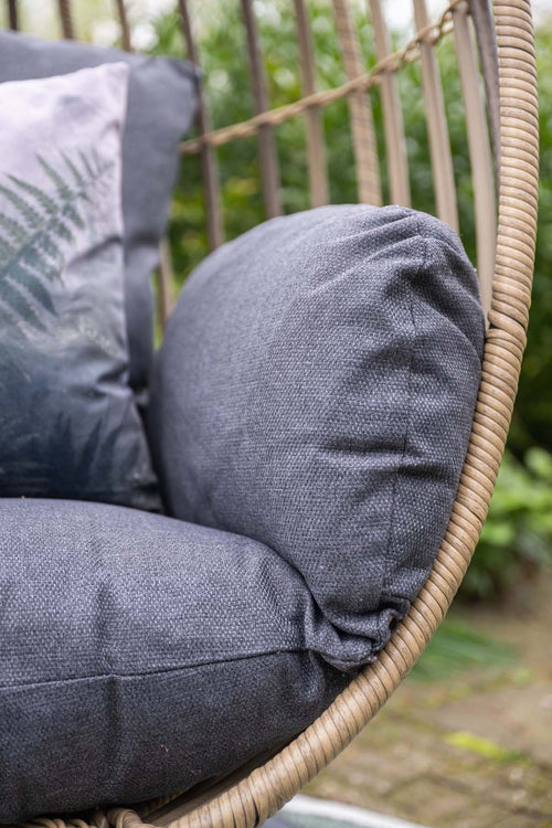 Panama hangstoel - voor binnen en buiten - inclusief decoratief karpet