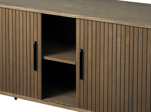 Rebellenclub dressoir Taree - smoked eiken - L