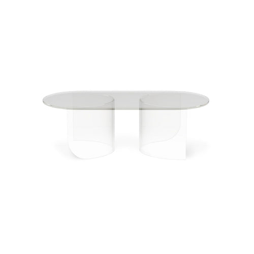 Fest Plateau Salontafel Glas Transparant