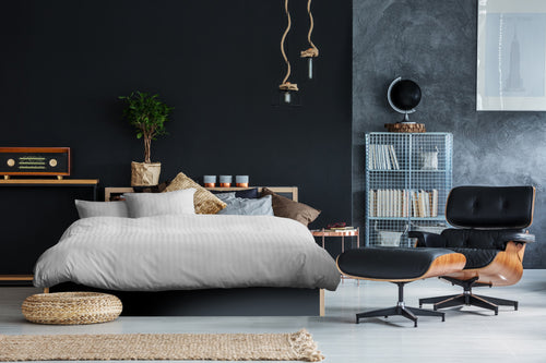 Ten Cate dekbedovertrek - 100% katoensatijn - 240x200/220 - grijs - vtwonen shop