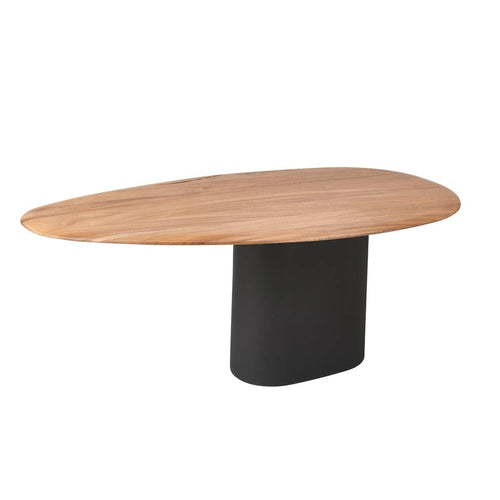 Signature - Kiezel tafel - Licht hout - 200x110x76 cm