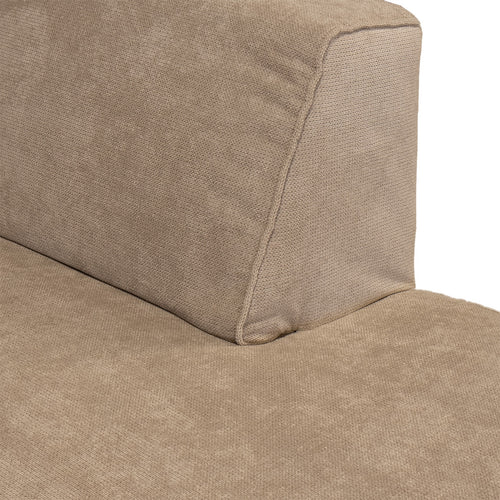 Giga Meubel Hoekbank Parijs - 2,5-Zits - Rechts - Taupe