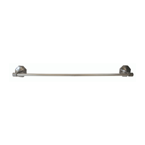 Signature - Handdoekhouder - Zilver - 9x65x7 cm